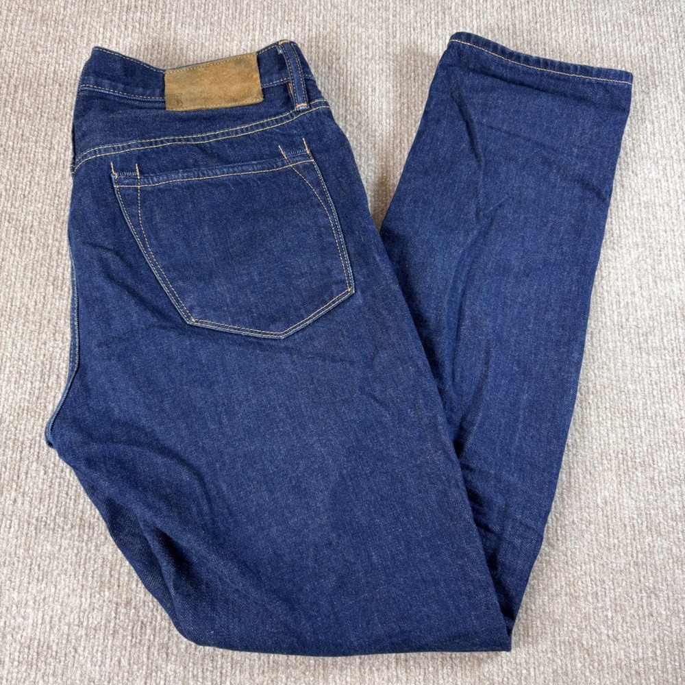 Todd Snyder Slim Fit Selvedge Denim Jeans Indigo Blue 12.5oz 31x32 Mens